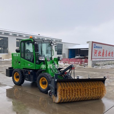 小区物业扫雪车驾驶式四驱扫雪机清扫车市政环卫除雪机