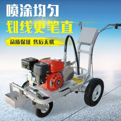 冷喷划线机厂家马路油漆画线机小型单枪标线机手推式道路划线车 1部图2